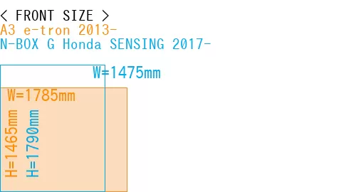 #A3 e-tron 2013- + N-BOX G Honda SENSING 2017-